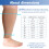 Μανίκια συμπίεσης ChYoung3Pack για φαρδιά γάμπα, Plus Size 20-30mmHg, μέχρι το γόνατο για 2