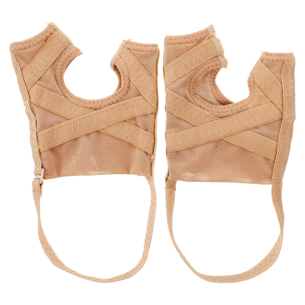 Bunion Corrector Gel Toe Separator Forefoot Compression Sleeve with Split Toe Design for Relief
