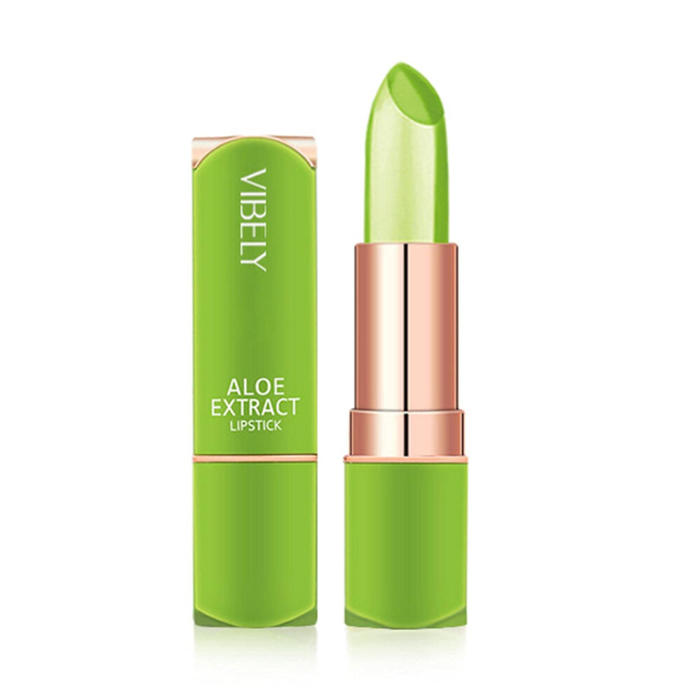 Color Changing Aloe Vera Lipstick with TemperatureActivated Tint and Deep Hydration, 7 Colors