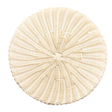 Placemat Heat Insulation Imitation Rattan Woven Non slip Table Plastic Beverage Drinking Cup Coaster Household Use