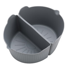 Warkul Slow Cooker Liners, 6/7/8QT Slow Cooker Liner Reusable Leakproof Dishwasher Safe Slow Cooker Divider Cooking Silicone Liner Kitchen Gadgets