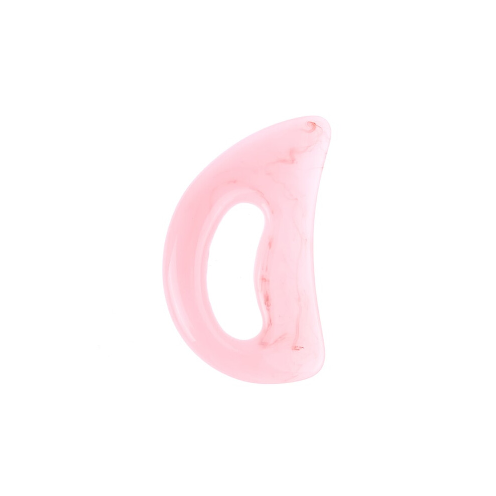 Pink Large Gua Sha Massage Tool Lymphatic Drainage Massager