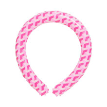 Nackenkühlschlauch, Nackenkühlgel, tragbarer Nackenkältewärmer mit Eiskissen für Laufen, Strand, Camping und Fitness (Pink)