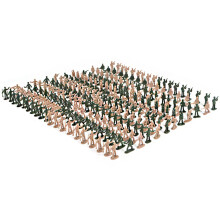 Warkul 360 stk. 1/72-skala soldatmodell hærmenn leketøysoldater kampscene lekesett krigsspill leker for barn for layoutklasseprosjekter