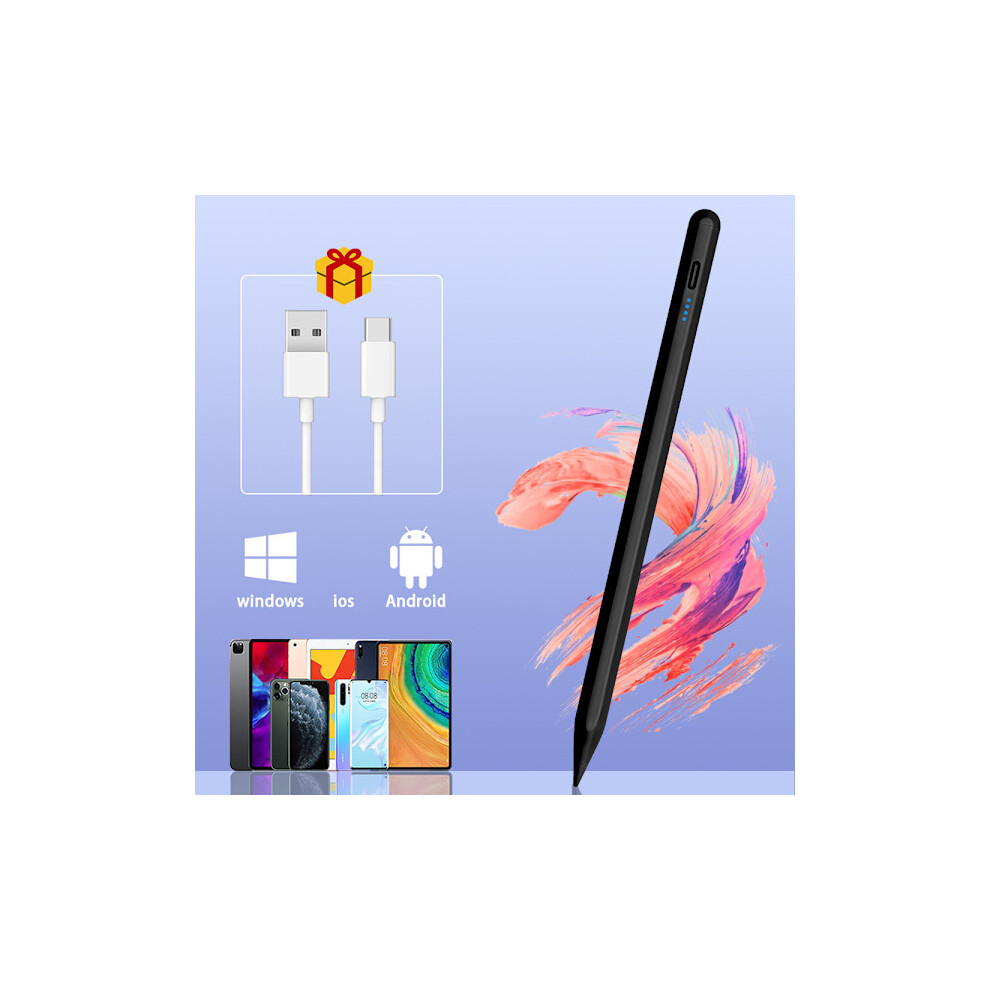 Universal Stylus Pen For Android, Ios, Windows, Compatible With Ipad, Iphone, Samsung, Huawei, Lenovo, Xiaomi - Black 9191629590285