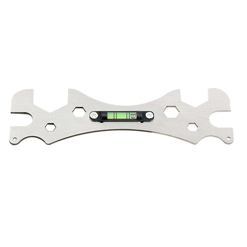 Vente flash XIUH ! Kit d'outils hexagonaux multi-trous à angle, outil multifonction à applications multiples 2ML (blanc)