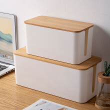 Qtmnekly Úložný box na kabely Organizér na zásuvky Úložný box na síťové kabely Úložný box na nabíječku Organizér kabelů -F