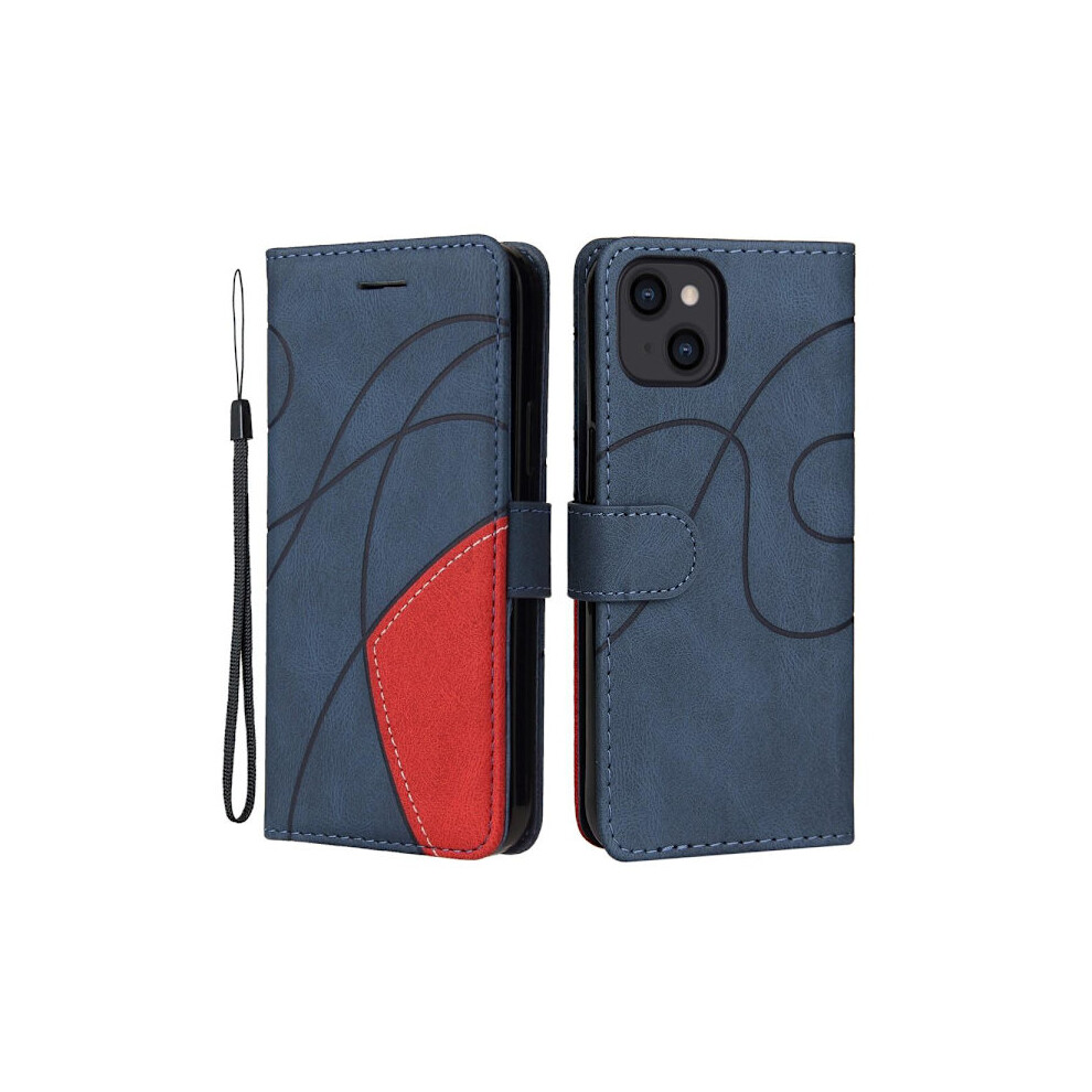 Kt Wallet Case For Compatible With Iphone 15 - Blue 9191629590162