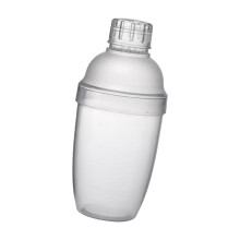 Cocktailshaker til iskaffe, te, cocktails, klar, 530ml