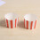 50X Cupcake Wrapper Paper Cake Case Baking Cups Liner Muffin Kitchen Baking Red Stripes 5