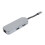 USB C HUB για φορητό υπολογιστή, προσαρμογέας USB-C πολλαπλών θυρών με θύρα Ethernet HDMI 4K 1