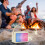 Ηχείο Bluetooth RGB Txmfgh 5W, Συμβατό με Karaoke & Αναπαραγωγή Πολλαπλών Τρόπων, Χρωματιστά 4