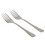 Cornucopia Brands Serving Fork (2 Pack) - 9" Stainless Steel, Elegant Buffet & Banquet Style Forks 1