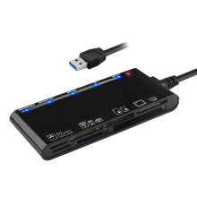 7-in-1 USB 3.0 multifunctionele kaartlezer /XD/SD/TF-kaartlezer voor Vista/XP/7/8/10, Linux, OS