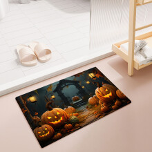 Halloween-säästöt! Avtoify Halloween-matot, Halloween-lattiamatot Ravintolan ovenmatot Kodinsisustus Sisäänkäynnin ovenmatot Kylpyhuone