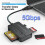 Reader4-in-1, TF SD MS-kaartlezer, multi-kaartadapter, extern voor computer, camera, Type-C-interface 4
