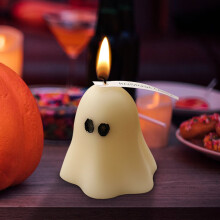 YiFudd Halloween ijesztő gyertya hangulat otthoni modellező viaszkészlet ijesztő ajándék illatgyertya