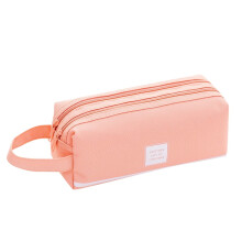 Estojo escolar espaçoso, ideal para material universitário, com duas opções de estojo para lápis - Simp Stationery Bag