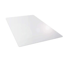 Zmeidao transparante schrijfmat voor op het bureau, hittebestendig, waterdicht, PVC met ronde rand, duurzame bureaubeschermer, antistatische