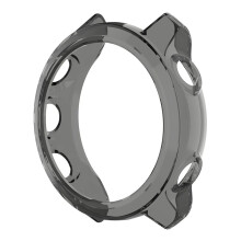 jixopn stötsäkert TPU-skal, skyddande fodral, ram, dammtät, fallskyddande, reptålig för kompatibel med Garmin Forerunner245M/245