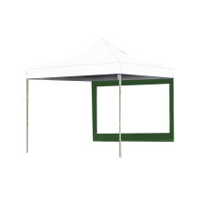 Clearance! 118x78.74in Canopy Tent with Mesh Windows, Detachable Sidewalls, Waterproof - No Roof/Poles. Compatible with standard poles.
