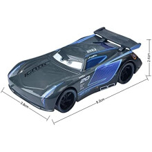 Disney Pixar Cars3 Chick Hicks Politie McQueen Mater Fabulous Hudson Gegoten Metalen Modelauto Speelgoed voor Jongens (Kleur: Chick Hicks) Jackson