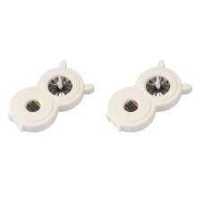 Ensemble de 2 râpes à ail pour tiroir de cuisine, outil pour trancher les oignons et les oignons verts, découpe à domicile en polypropylène