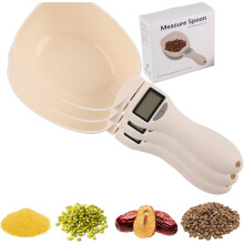 Cuillère doseuse numérique 800 g/0,1 g avec écran LCD, doseuse électronique pour la cuisine et les repas (lot de 3)