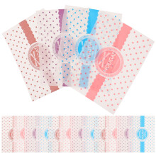 400 feuilles d'emballage pour bonbons, nougat, caramel, cellophane, mariage