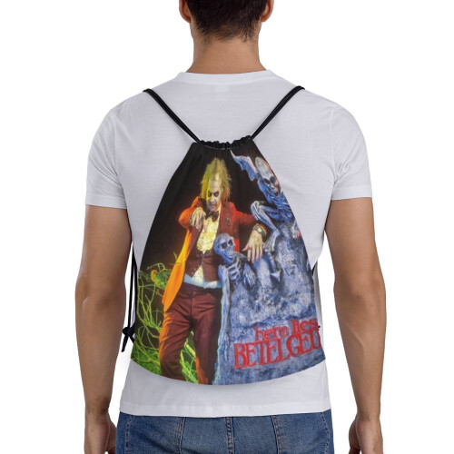 Τσάντα Beetlejuice Classic με κορδόνι, πτυσσόμενη, αθλητική, γυμναστικής, τσάντα με 1