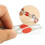 Tweezers with LED light Silver 2