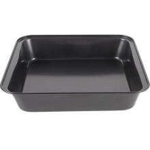 Sartén plana para hornear en casa, bandeja para asar, sartén para parrilla, sartén para pizza de acero al carbono, bandeja para hornear pizza,