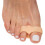 Separatoare de degete cu 2 bucle - Corectoare de bunion cu gel moale, pachet de 4 (bej) 1