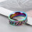 Περιστρεφόμενοι δακτύλιοι fidget ring antistress spinner Μέγεθος 10/19,8 χιλιοστά 1