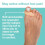 Separatoare de degete cu 2 bucle - Corectoare de bunion cu gel moale, pachet de 4 (bej) 3