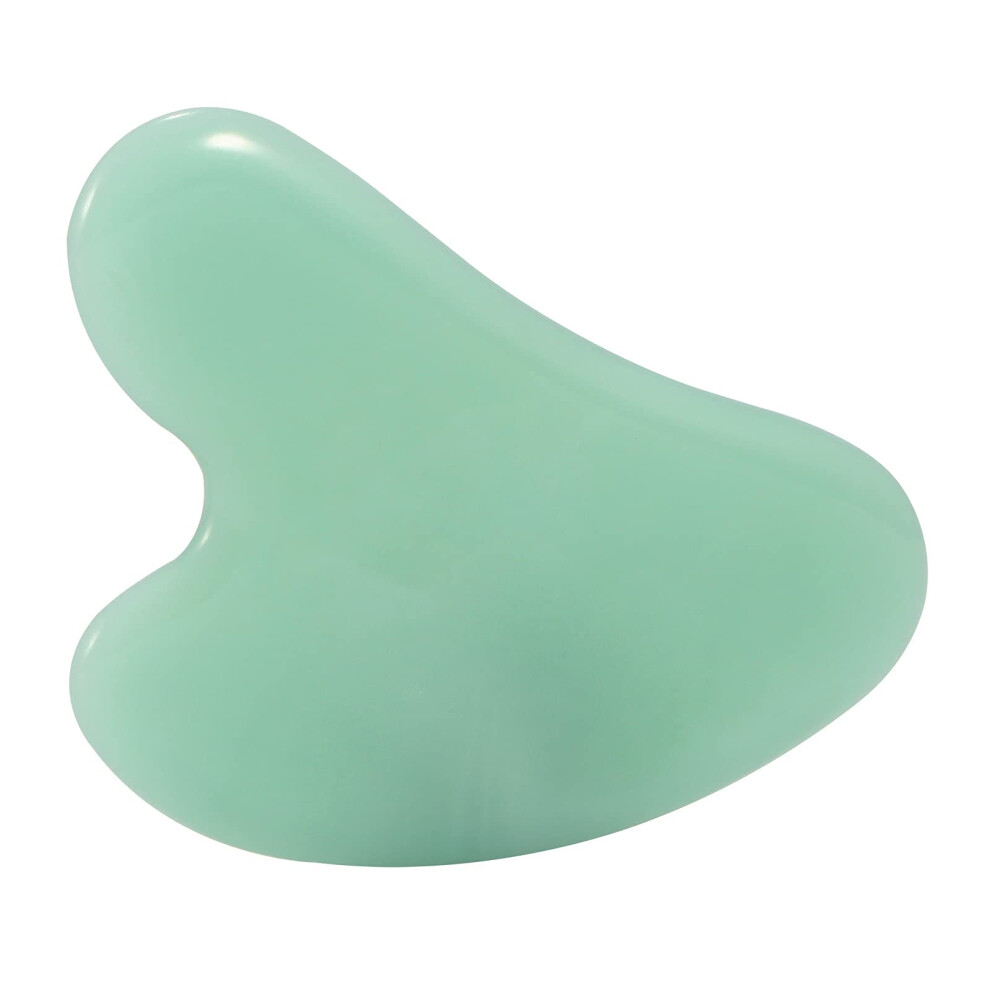 Gua Sha Set Resin HeartShaped Facial Massage Tools Smooth Edge Compact Palm Fit TravelFriendly