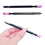 Kiplyki Wholesale2PCS Διπλό άκρο Quartz Cuticle Pusher Trimmer Εργαλείο Μανικιούρ Νυχιών 3