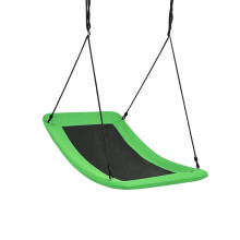 Balanço de árvore balanço ao ar livre em tecido Oxford balanço de jardim 83 x 155 cm verde