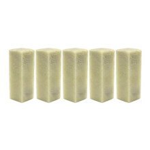 5pcs Chinese Seal Stone Qingtian Carving Set with Secure Rectangular Hold for Calligraphy Engraving