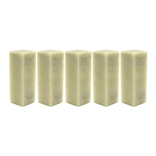 5pcs Chinese Seal Stone Qingtian Carving Set with Secure Rectangular Hold for Calligraphy Engraving