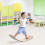 Balansebrett Curvy Board Balansebrett laget av tre 90 x 30cm 1