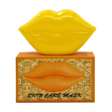 Cherry Lip Mask with Deep Hydration, Nourishing Plumping Gel Lip Treatment for Dry Lips Yellow
