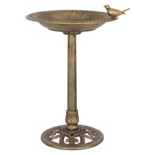 Krmítko pro ptáky Krmítko pro ptáky Stojan na krmítko pro ptáky 50 x 76 cm bronz