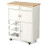 Wooden kitchen trolley serving trolley kitchen trolley with 3 wine racks 5