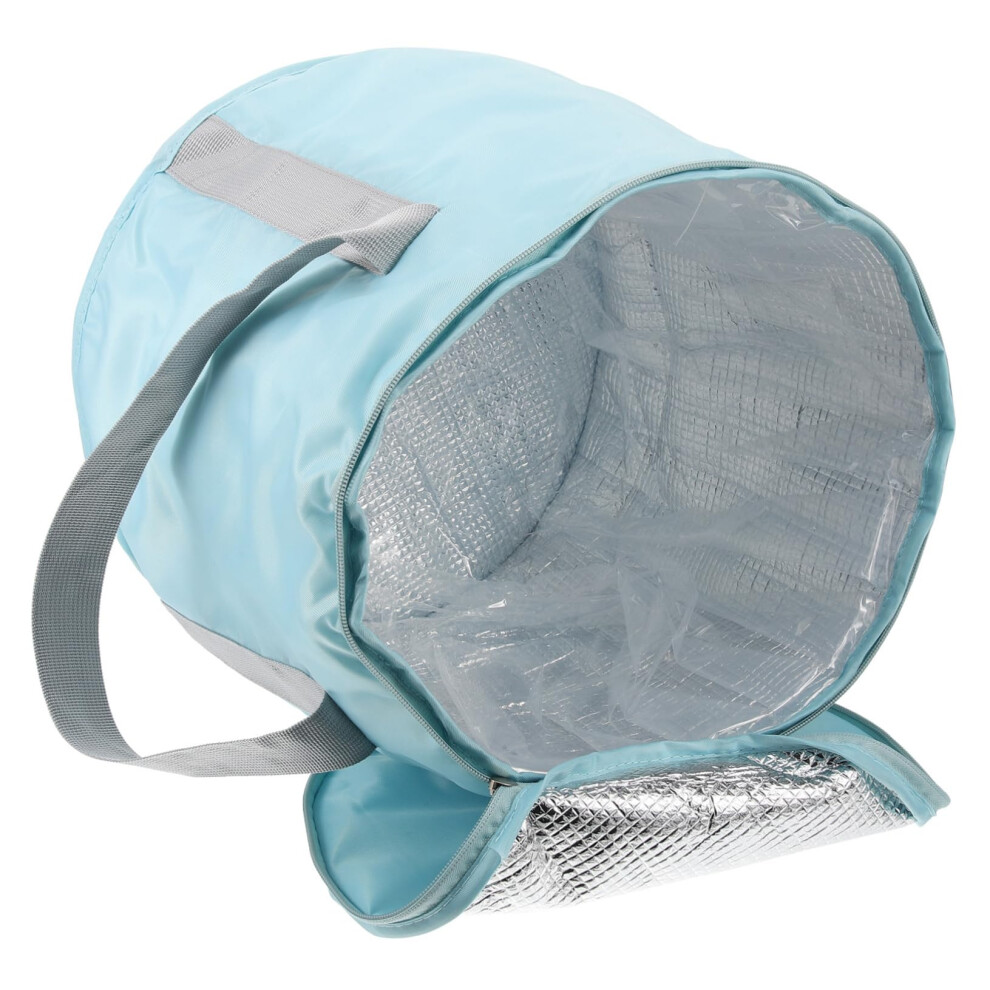 Collapsible Foot Bath Bucket with Handle for Travel Camping Relaxation, Foldable Soak Tub