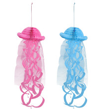 2 buc. Decor Lantern Decoraciones Navideñas Para Exteriores Meduze Hanging Party Decoration