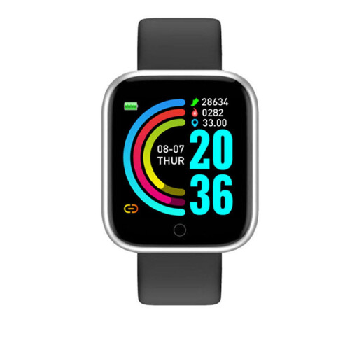 Smartwatch Jacenvly con display da 1,44", compatibile con Apple Watch, fitness tracker per Android e iOS, uomo e donna. 2
