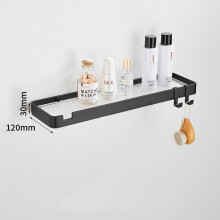 Étagère de salle de bain avec barre de maintien, en aluminium, 25-45 cm, support WC mural, panier de rangement pour cuisine, accessoires de salle