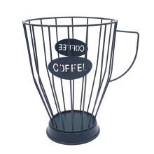 Offres du Cyber Monday 2024 : Porte-dosettes de café Viflosae en forme de tasse, organisateur de rangement pour comptoir/bar à café.