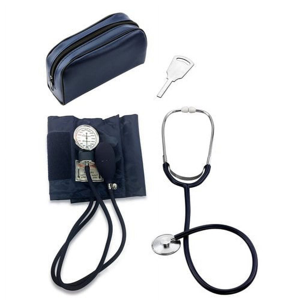 Blue Primacare Ds-9197-Bl Classic Series Adult Blood Pressure Kit With Stethoscope,